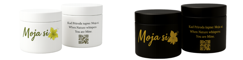 Moja si – prirodne teglice u bijeloj i crnoj varijanti, ručno pripremljen proizvod s Lastova