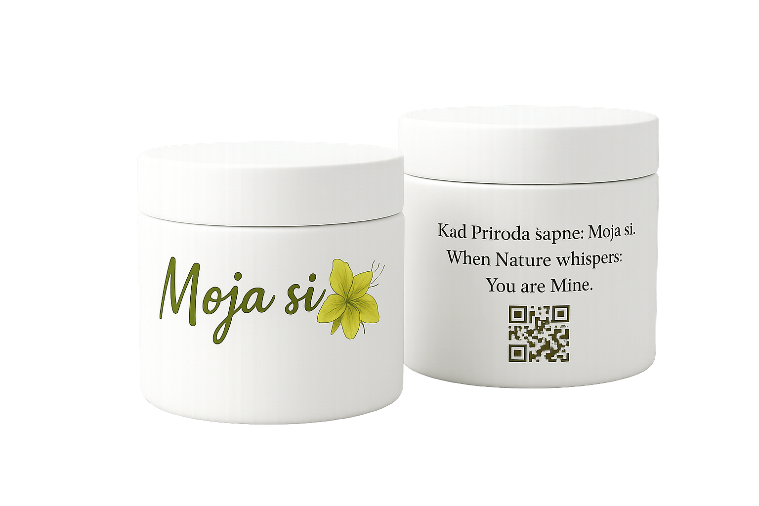 Moja si dar prirode Moja si bijela ambalaža